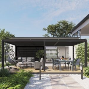 Pérgola Clima Origin 313x614 Gris Antracita