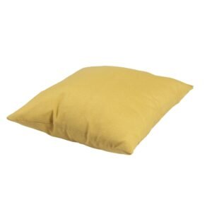 Almohadón liso amarillo