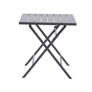 Mesa Xara II plegable gris oscuro