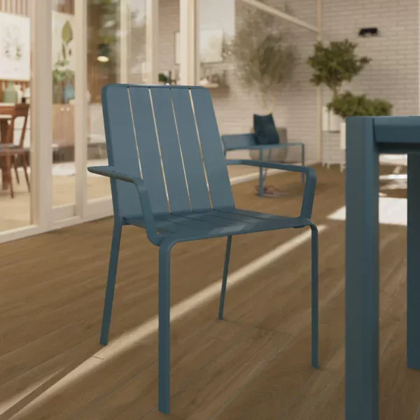 silla idaho apoyabrazos azul agata 1