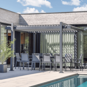 Pérgola Odyssea Full Clima 320x358.5 Antracita